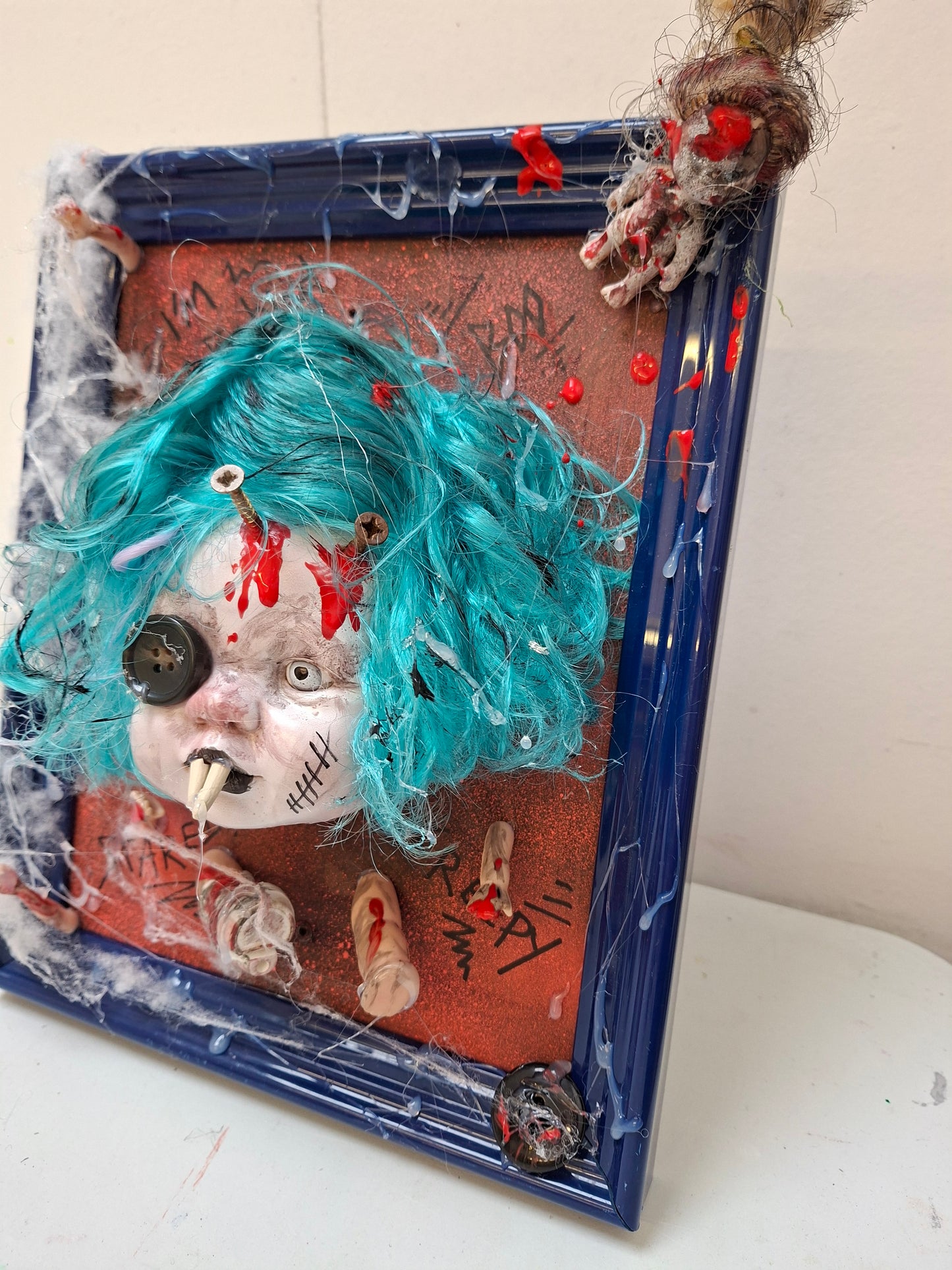 Fri 10th October - Create a dolls head Halloween picture and drinks (adults evening)