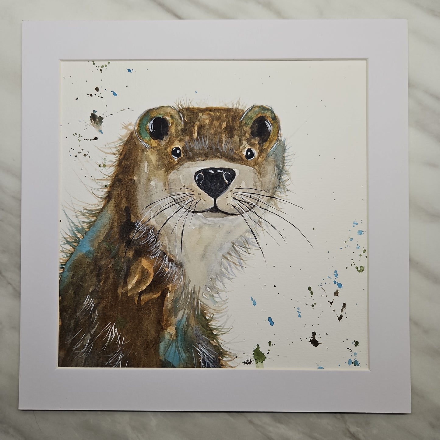 Otter 'Wilbur' original painting