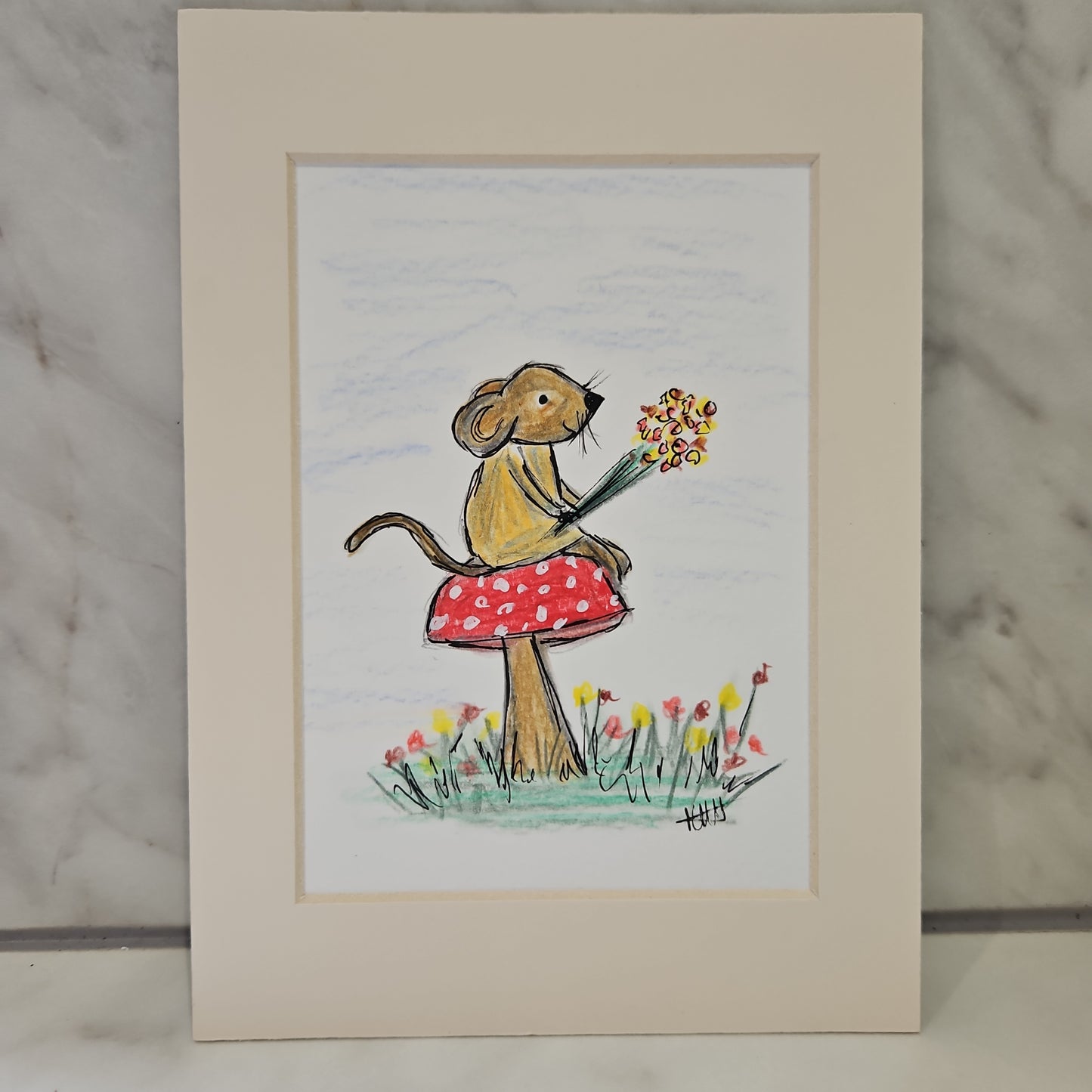 Spring smiles mouse original