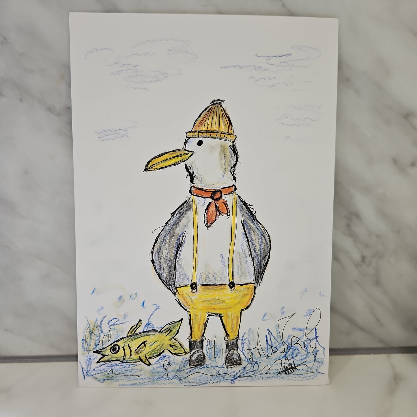 Fisherman steven seagull original
