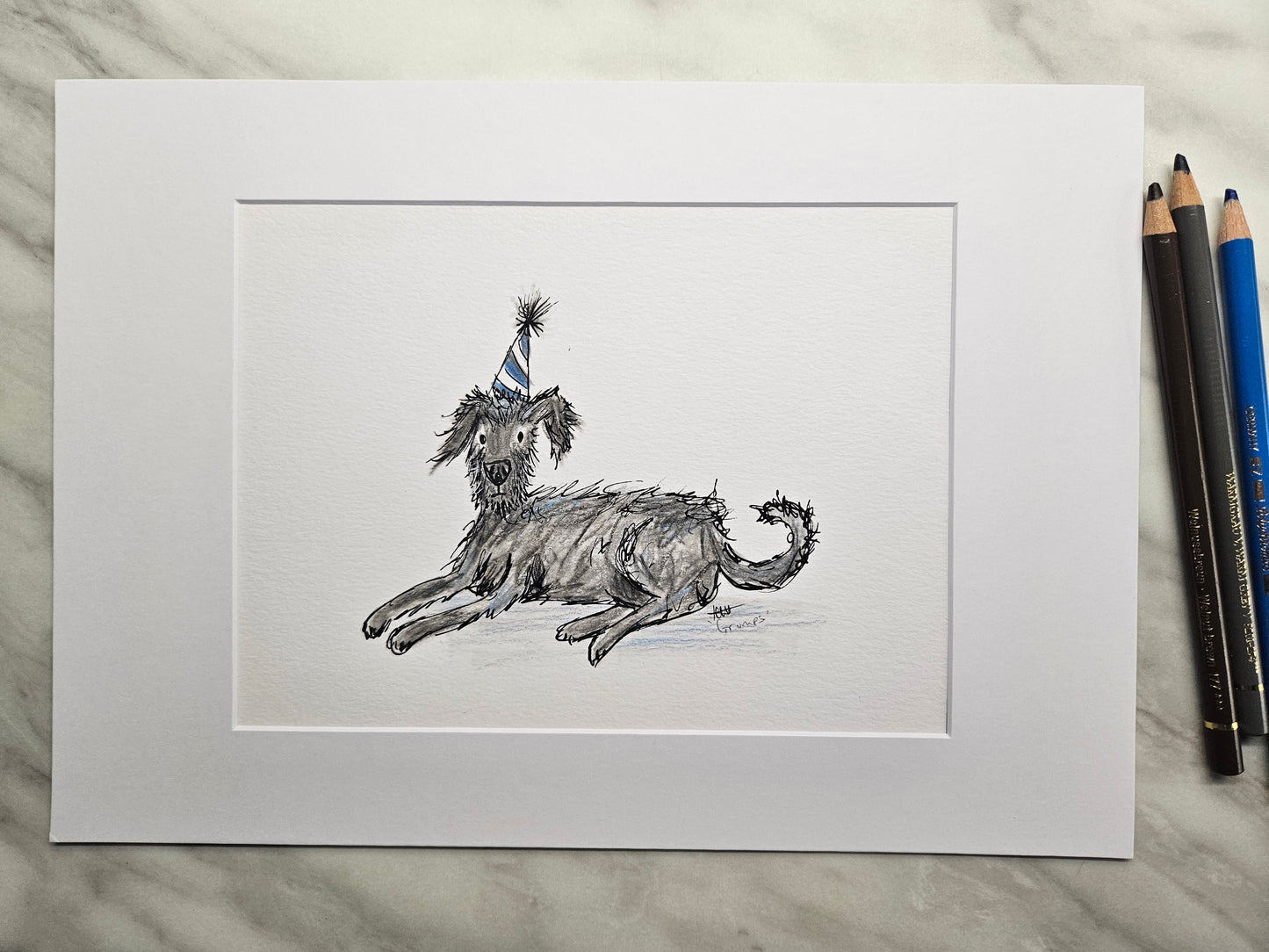 *NEW* - Grumps dog illustration