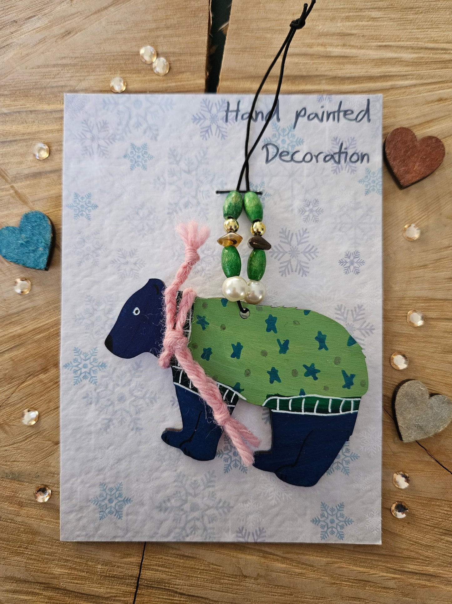 Polar bear decoration