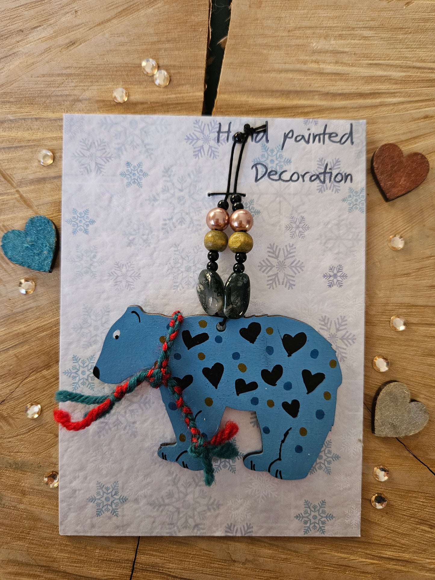 Polar bear decoration