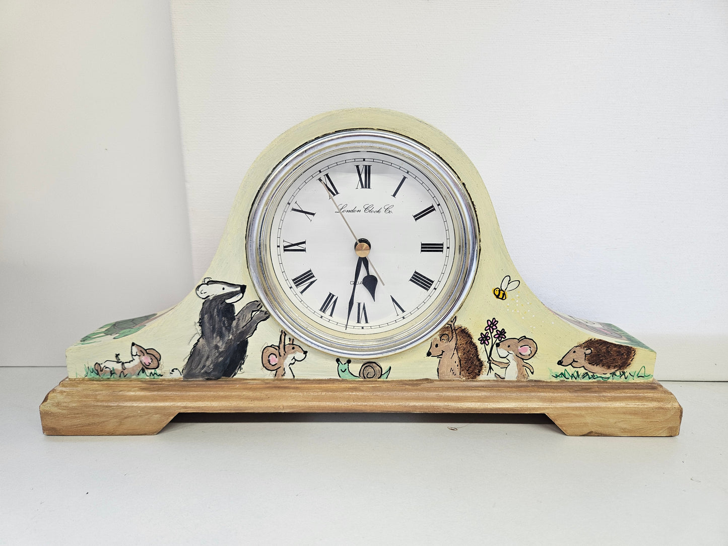Whimsical mantel clock