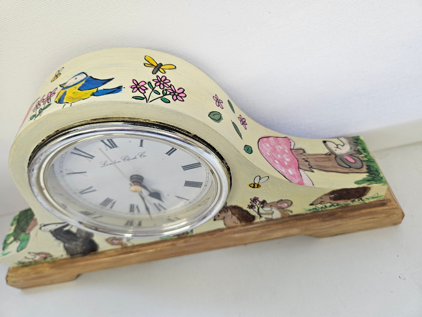 Whimsical mantel clock