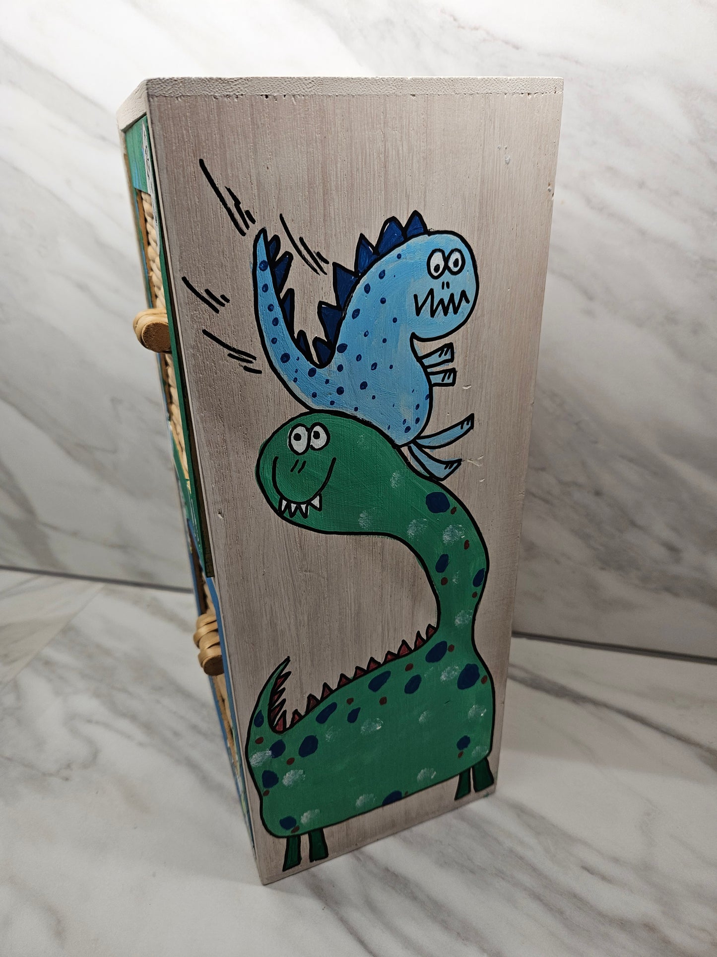 Dinosaur mini draw set