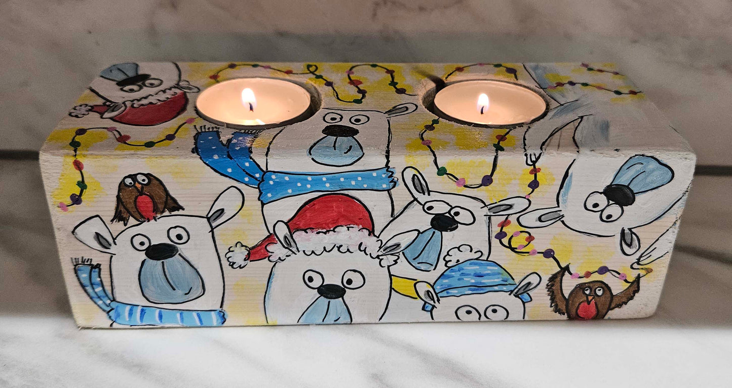 Paint a candle Christmas workshop- Sat 29th Nov