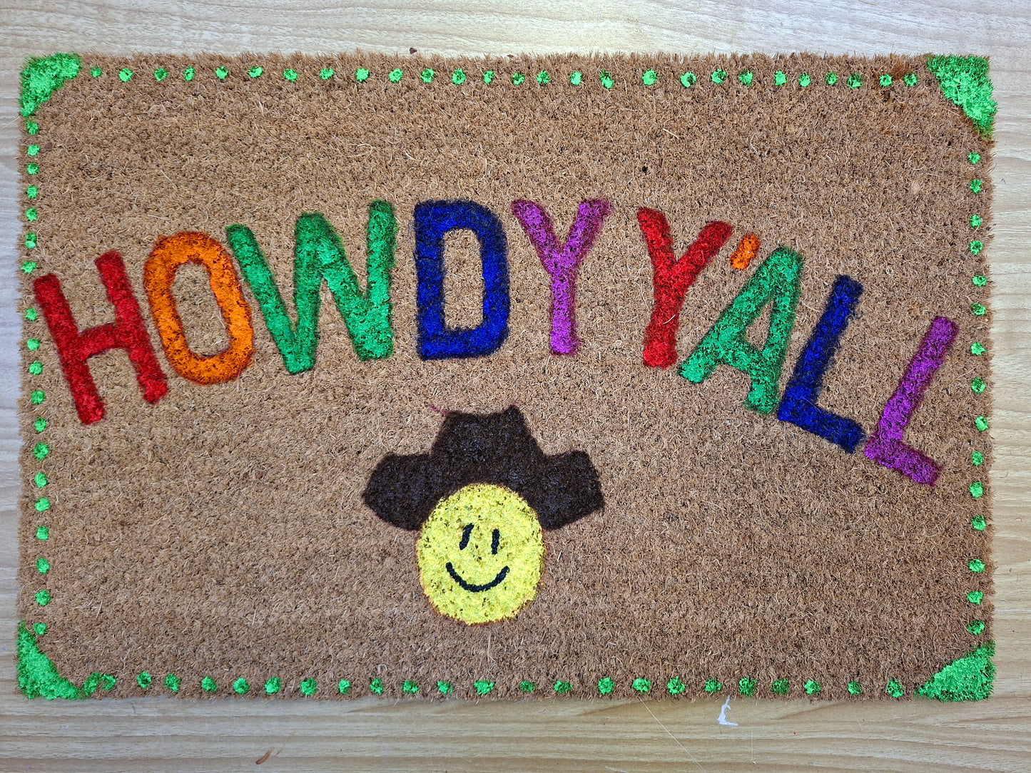 Paint & Sip doormat workshop- Fri 2nd October 6-8pm