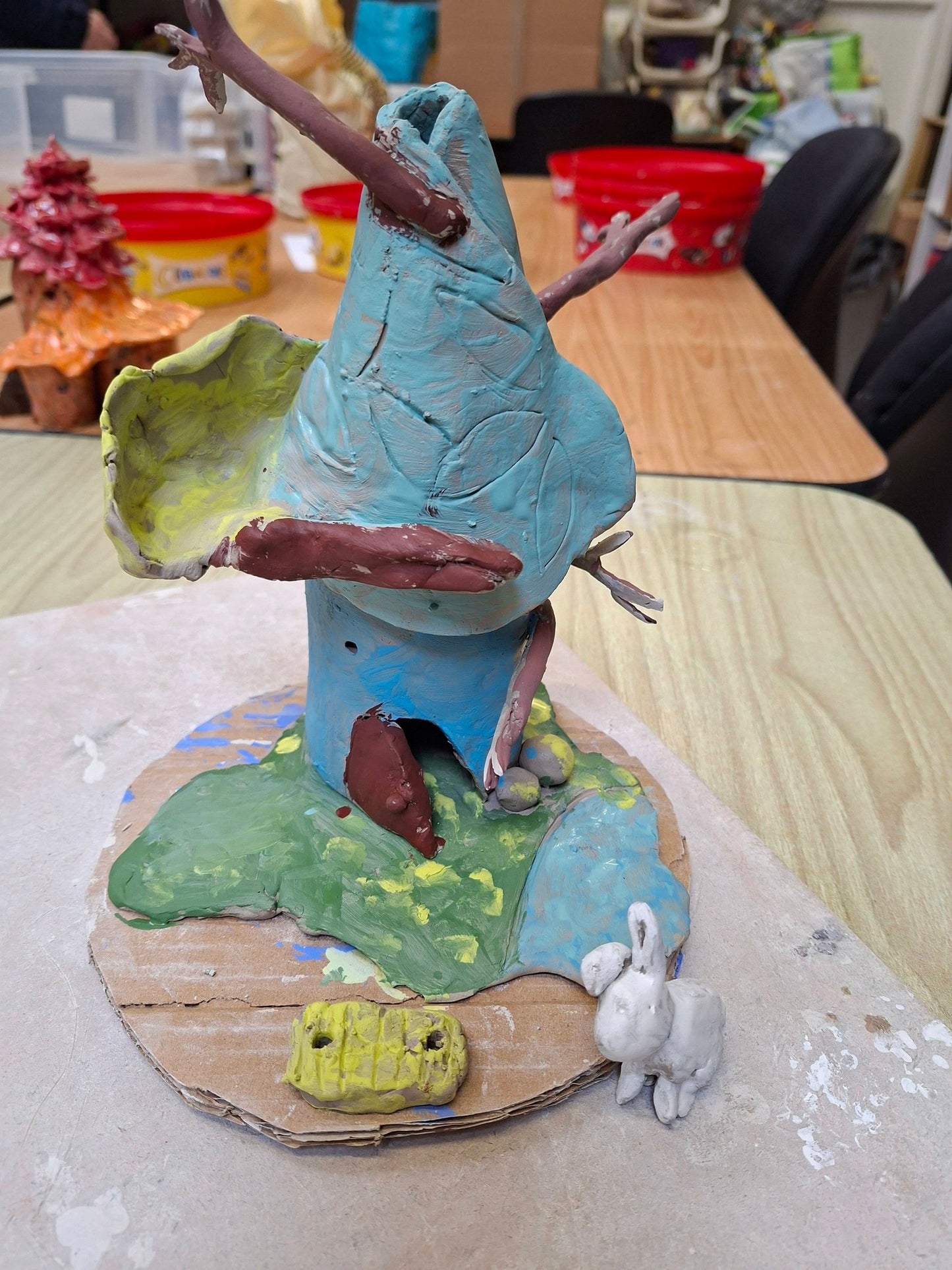 Magical clay hobbit and fairy houses workshop - Wed 19th August 10-1pm Suitable for children and adults