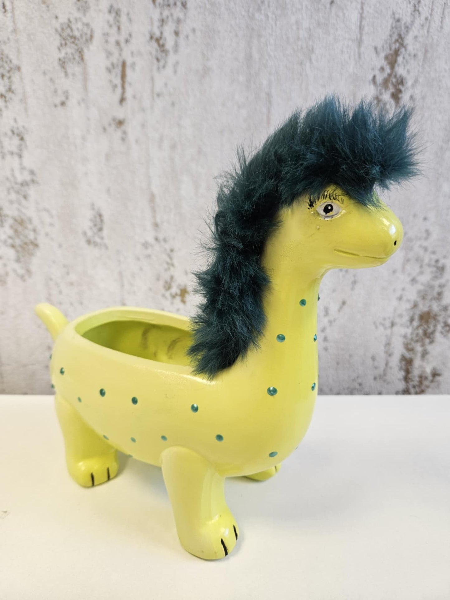 Dinosaur trinket holder / plant pot