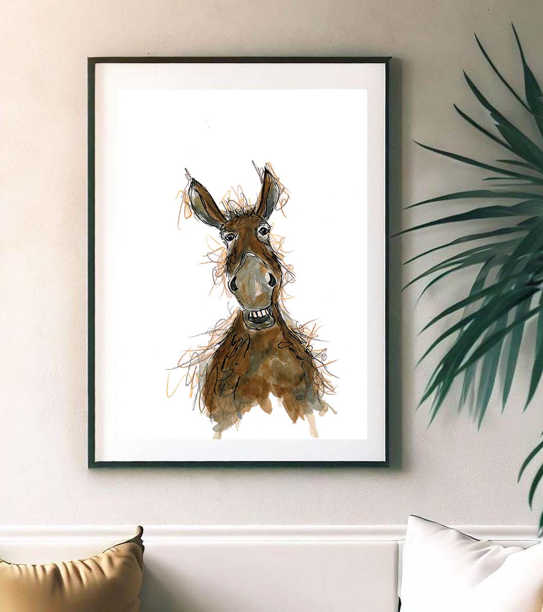 How to paint a giraffe or a donkey workshop- CONWY - Sat 22nd Nov- 11- 2pm