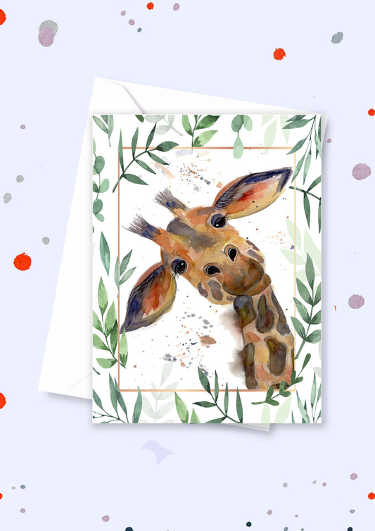 Blank A5 greetings card
