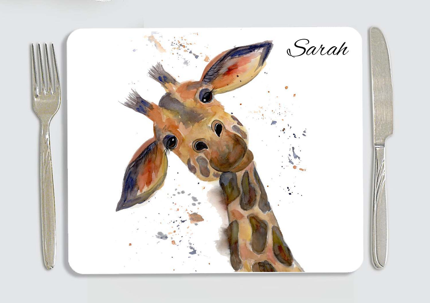 Giraffe 'Dotty' coaster