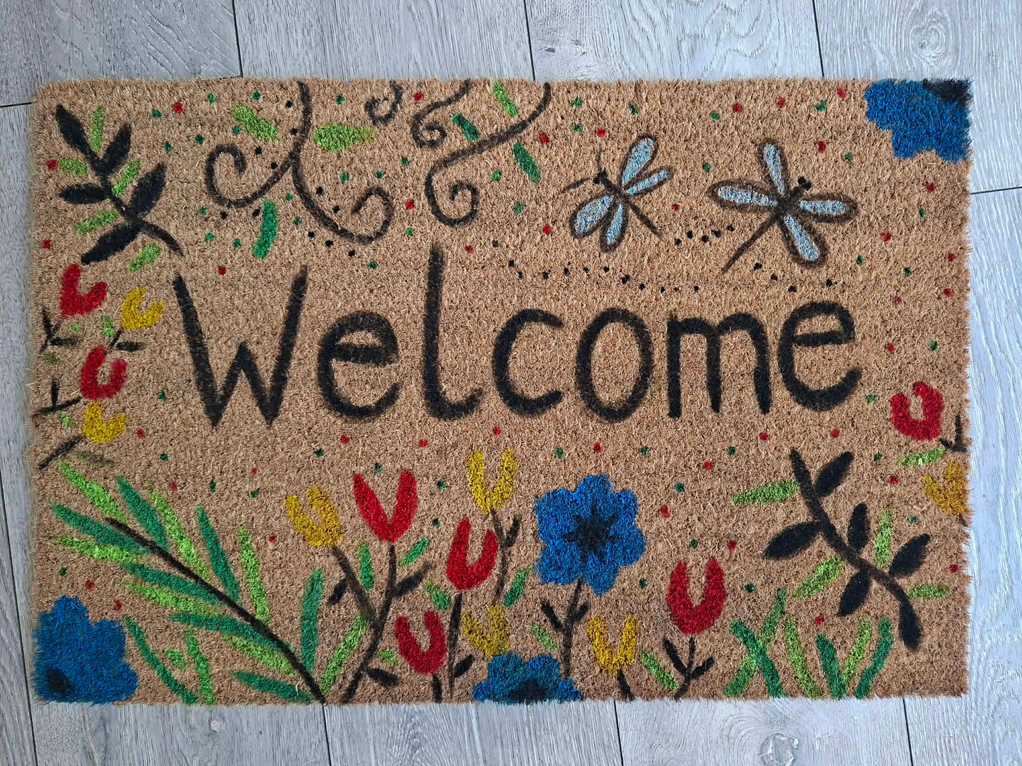 Paint & Sip doormat workshop- Friday 12th June 6-8pm