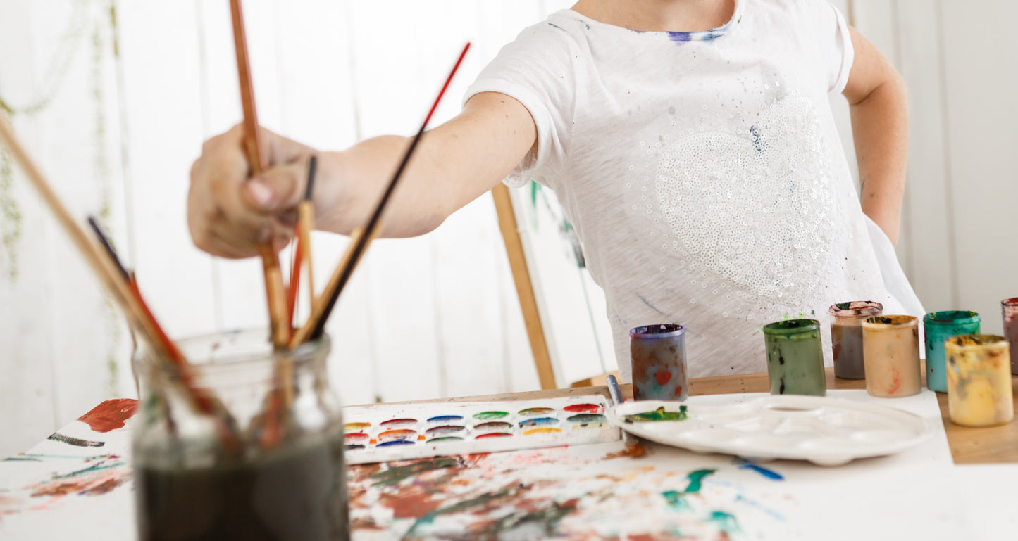 Home education childrens lessons (Feb/March term) All things PAINT!