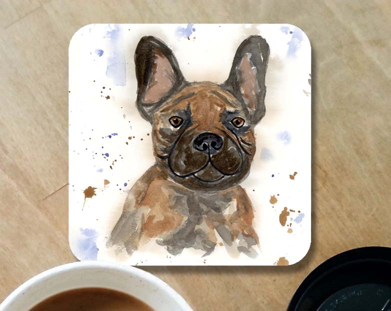 French Bulldog coaster