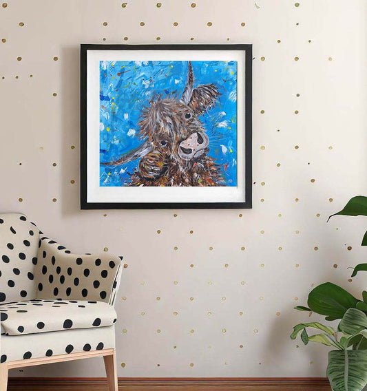 Henry cow fine art print