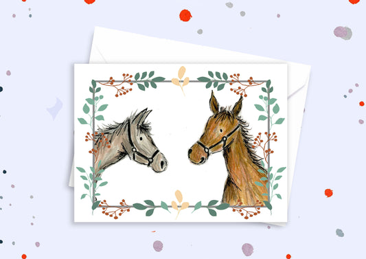 Blank A5 greetings card