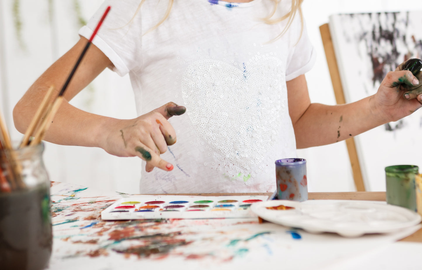 After school childrens lessons; All things PAINT!