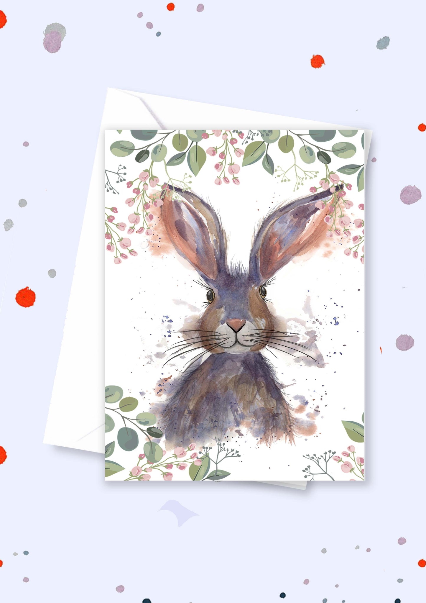 Blank A5 greetings card