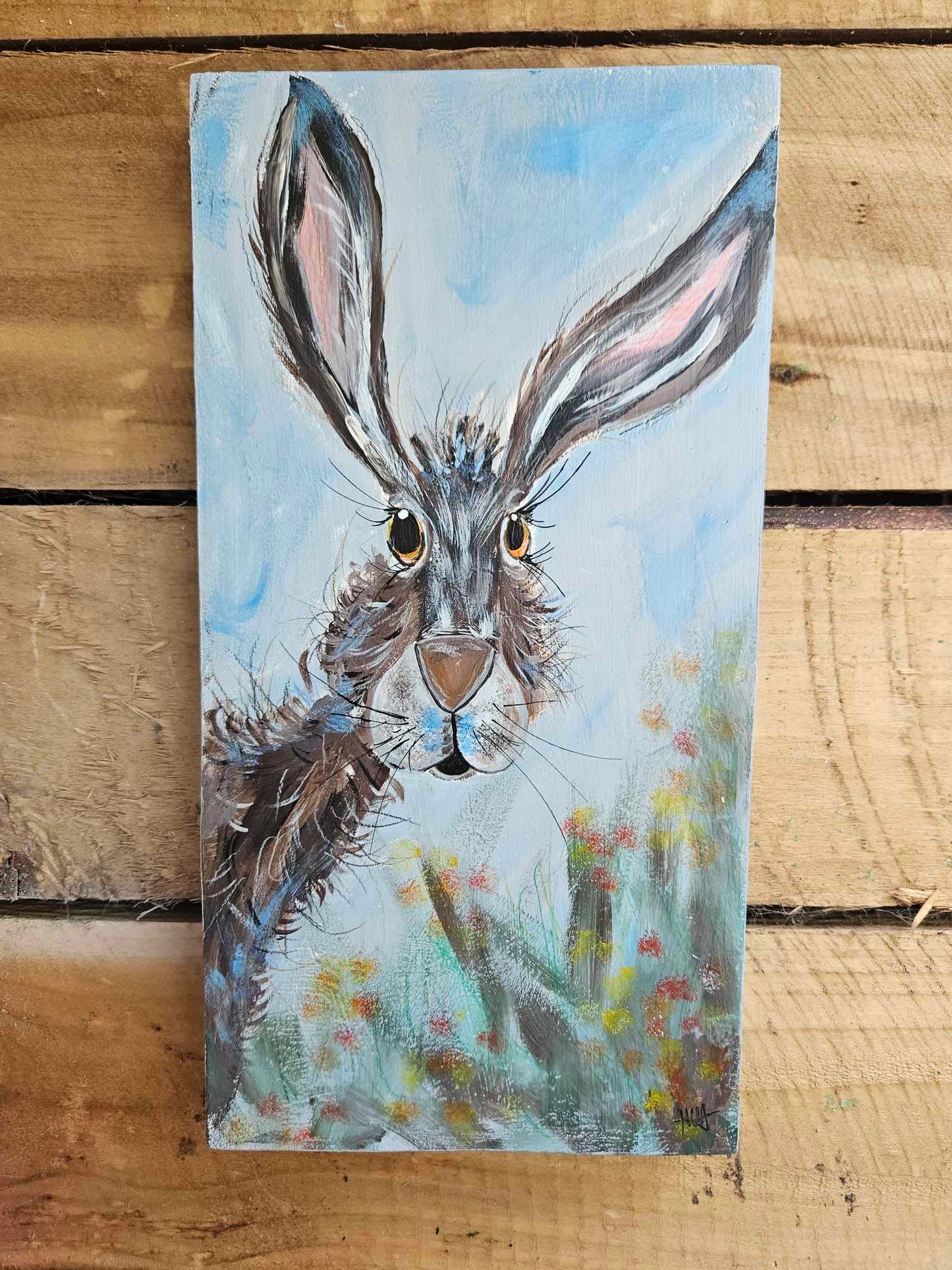 *NEW* - Rupert hare wooden wall art