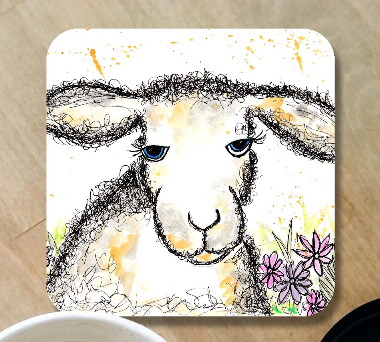 Sheep coaster