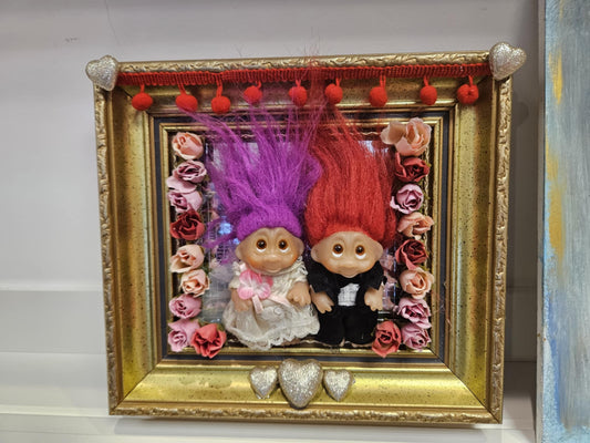 Trolls art - Wedding gift