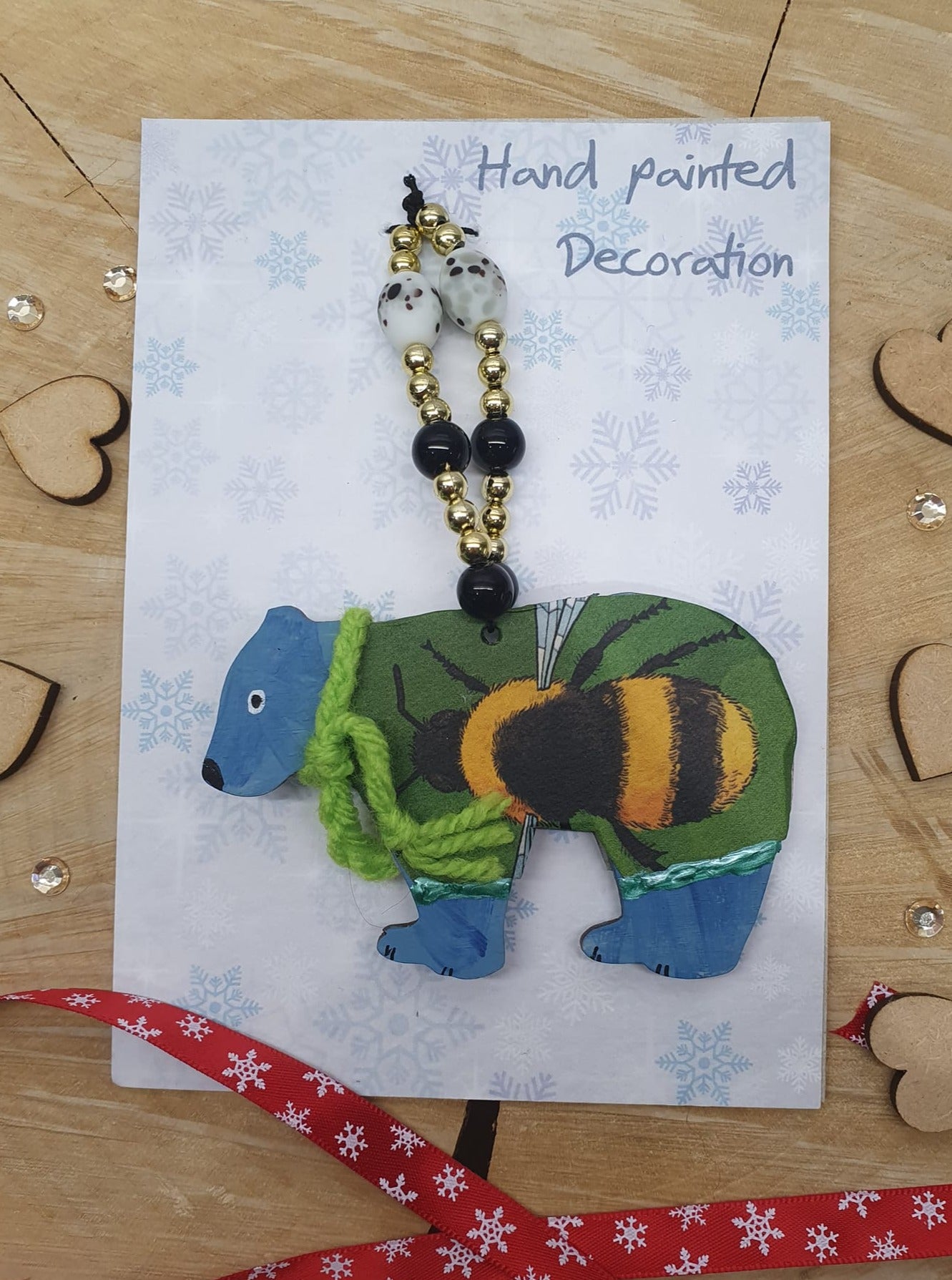 Polar bear decoration