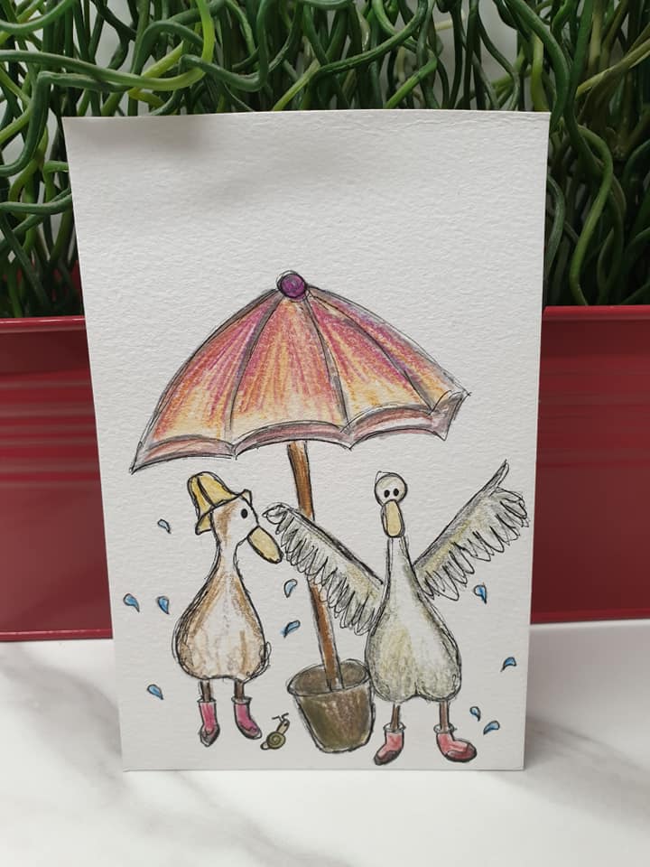 Its raining its pouring illustration