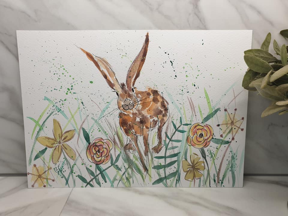 Victor hare original painting