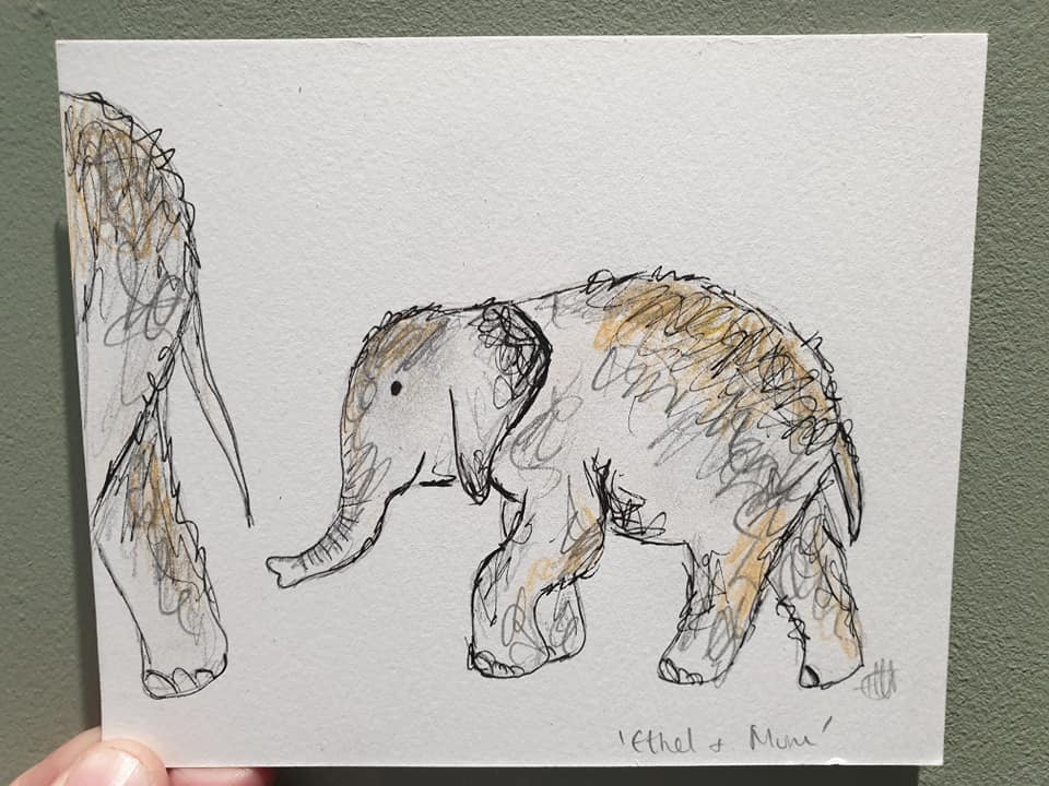 Ethel and Mum illustration