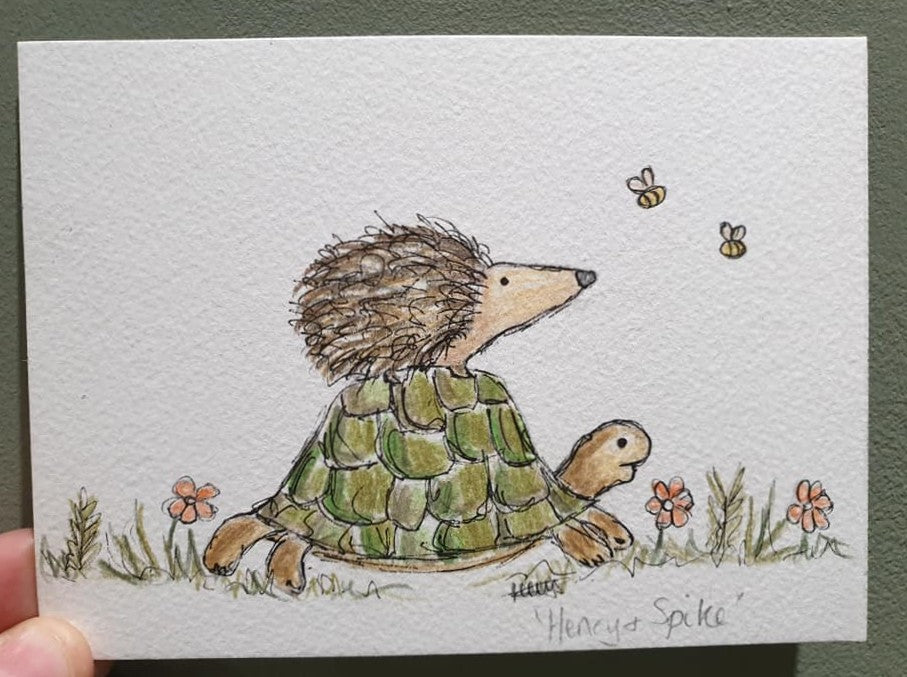 Henry and Spike illustration