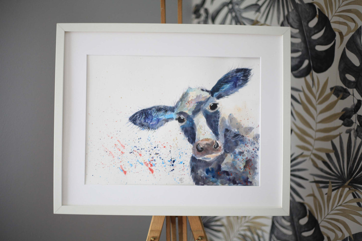 Arthur cow original painting