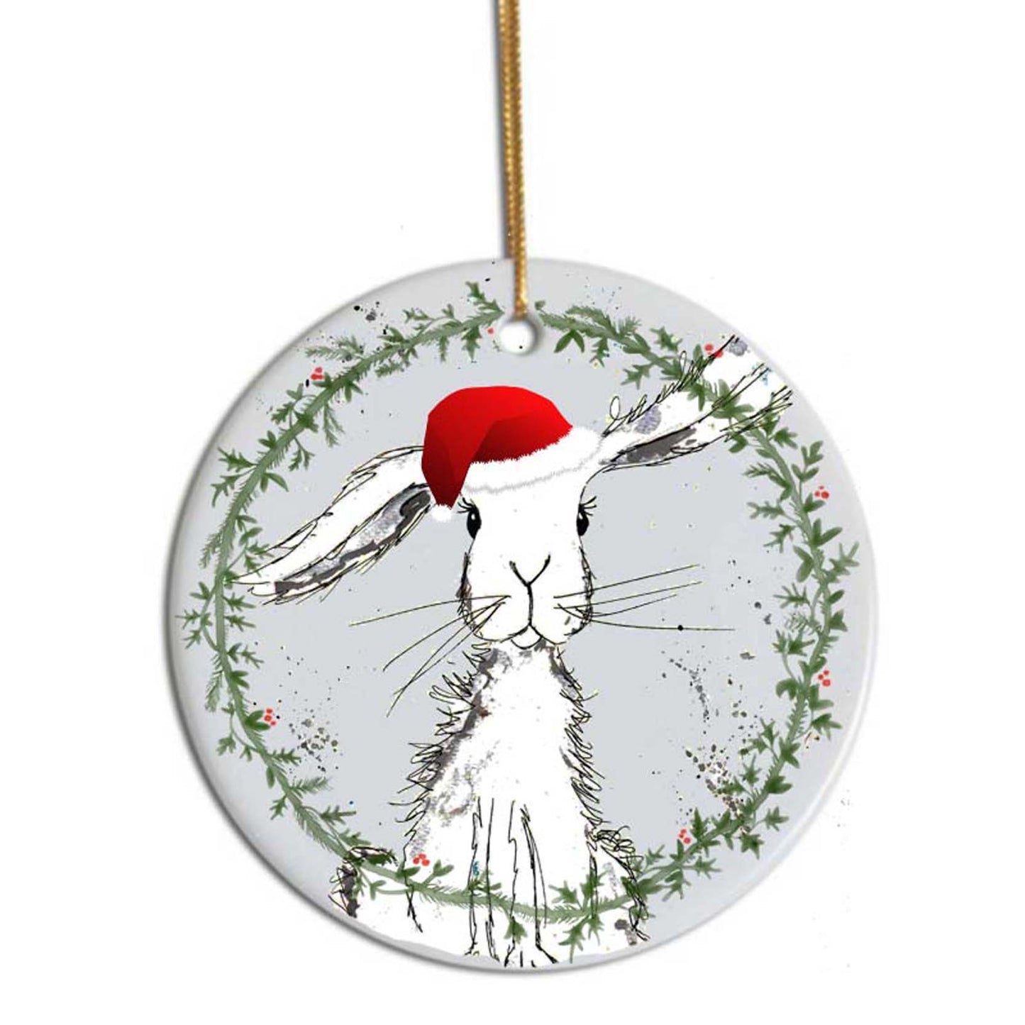 Rabbit Christmas tree decoration