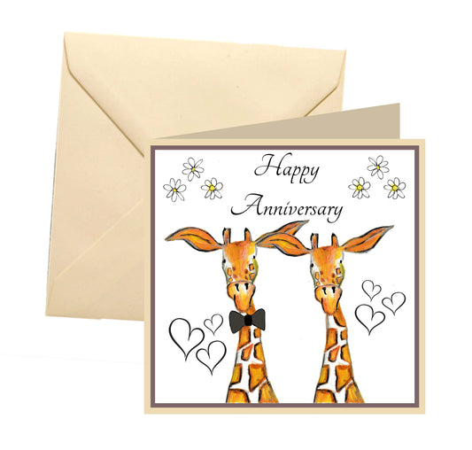 Wedding anniversary card