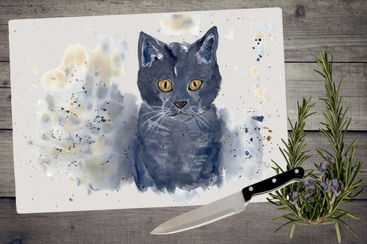 Cat chopping board / Worktop saver