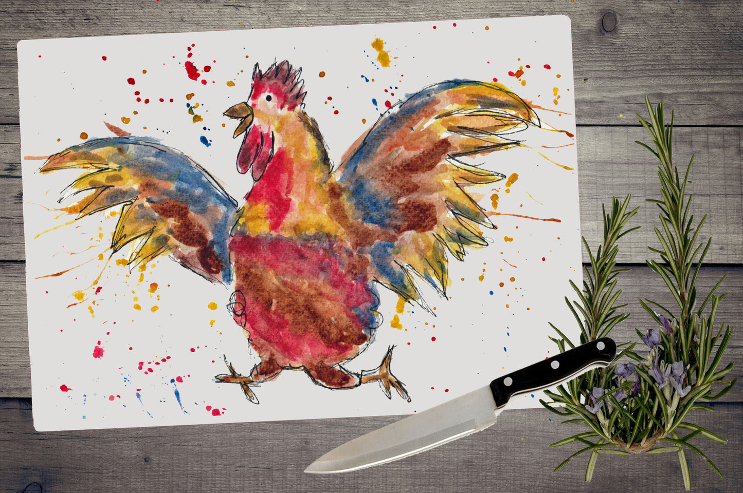 Cockeral chopping board / Worktop saver