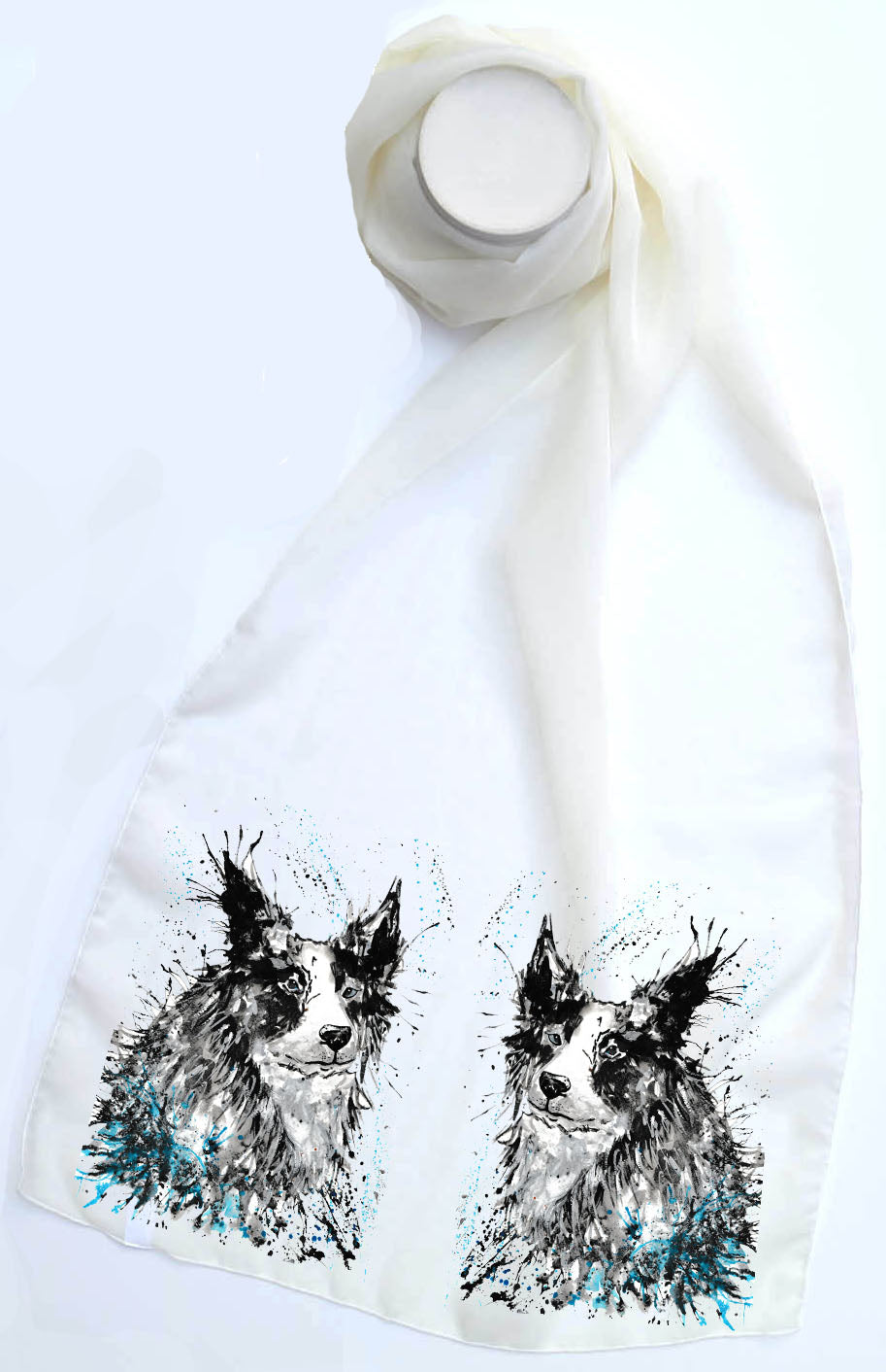 Border collie scarf