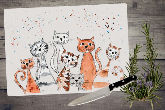 Cats chopping board / Worktop saver