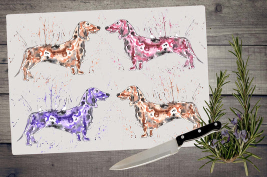 Dachshund chopping board / Worktop saver