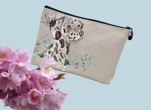 Dalmation make up / toiletries bag