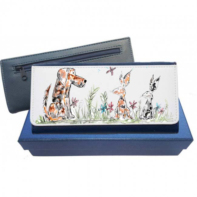 Dog and rabbit purse