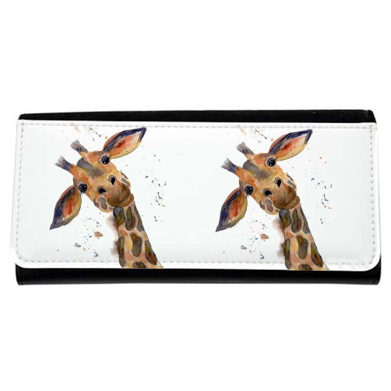 Dotty giraffe purse