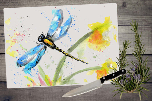 Dragonfly chopping board / Worktop saver