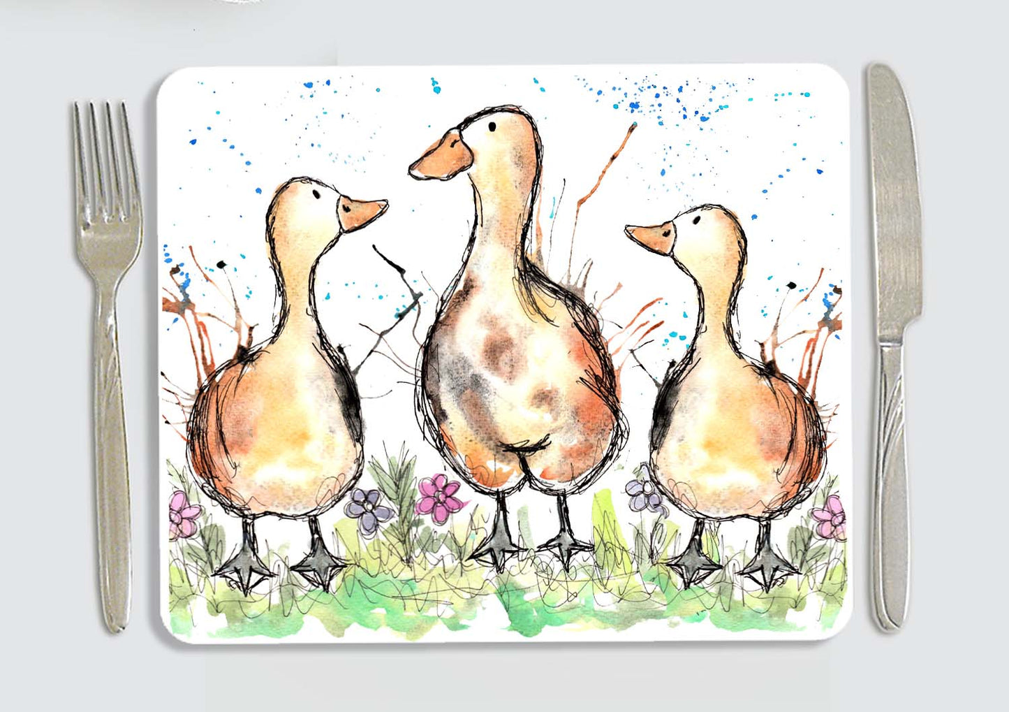 Ducks placemat