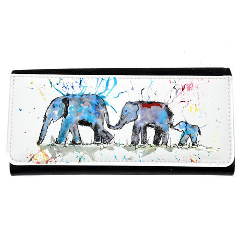 Elephant row purse