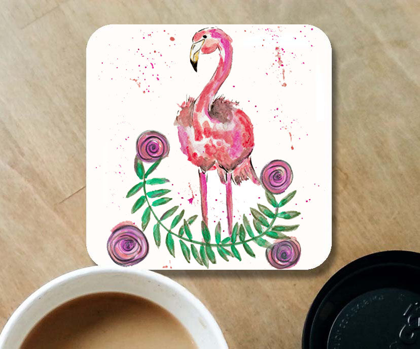 Flamingo coaster