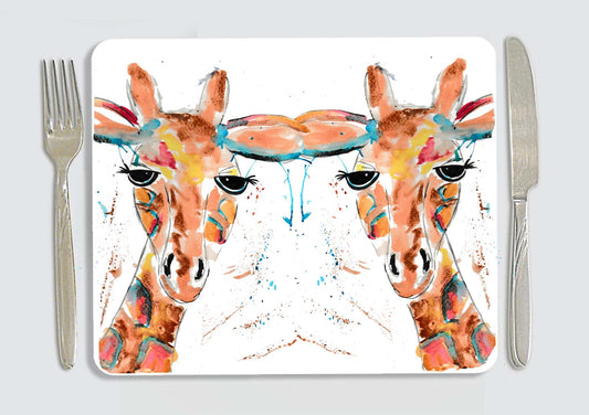 Florence giraffe placemat