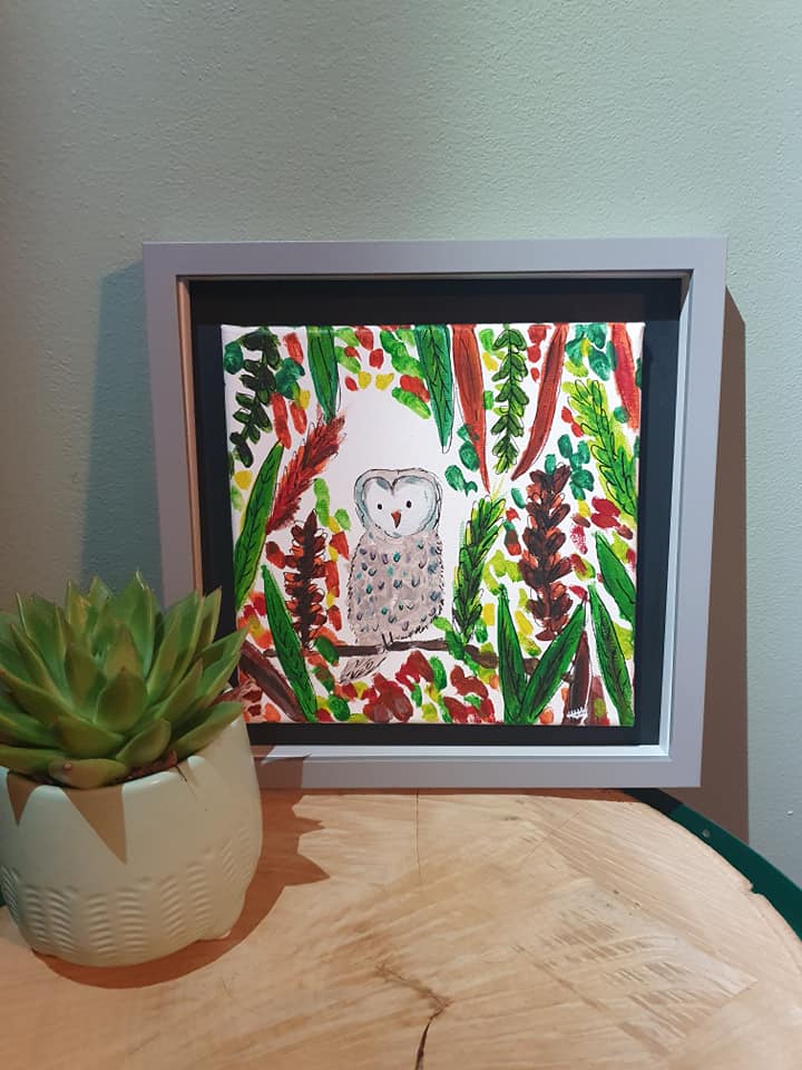 Owl original painting