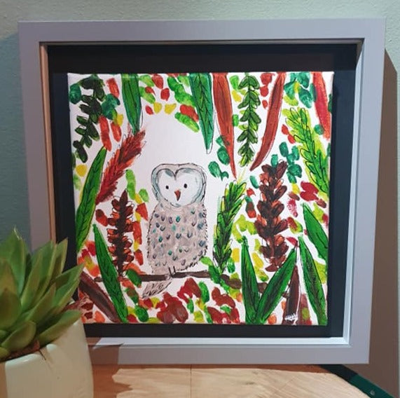 Owl original painting